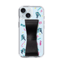 Slim Protection Case - STAND & RING RIBBON Black［ HATSUNE MIKU - Ribbon - Instrumental - Blue ］