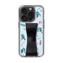 Slim Protection Case - STAND & RING RIBBON Black［ HATSUNE MIKU - Ribbon - Instrumental - Blue ］