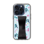 Slim Protection Case - STAND & RING RIBBON Black［ HATSUNE MIKU - Ribbon - Instrumental - Blue ］