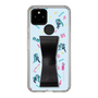 Slim Protection Case - STAND & RING RIBBON Black［ HATSUNE MIKU - Ribbon - Instrumental - Blue ］