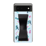 Slim Protection Case - STAND & RING RIBBON Black［ HATSUNE MIKU - Ribbon - Instrumental - Blue ］