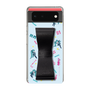 Slim Protection Case - STAND & RING RIBBON Black［ HATSUNE MIKU - Ribbon - Instrumental - Blue ］