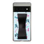Slim Protection Case - STAND & RING RIBBON Black［ HATSUNE MIKU - Ribbon - Instrumental - Blue ］