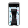 Slim Protection Case - STAND & RING RIBBON Black［ HATSUNE MIKU - Ribbon - Instrumental - Blue ］