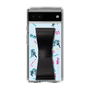 Slim Protection Case - STAND & RING RIBBON Black［ HATSUNE MIKU - Ribbon - Instrumental - Blue ］