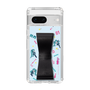 Slim Protection Case - STAND & RING RIBBON Black［ HATSUNE MIKU - Ribbon - Instrumental - Blue ］