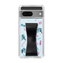 Slim Protection Case - STAND & RING RIBBON Black［ HATSUNE MIKU - Ribbon - Instrumental - Blue ］