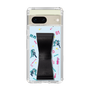 Slim Protection Case - STAND & RING RIBBON Black［ HATSUNE MIKU - Ribbon - Instrumental - Blue ］