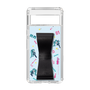 Slim Protection Case - STAND & RING RIBBON Black［ HATSUNE MIKU - Ribbon - Instrumental - Blue ］