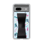 Slim Protection Case - STAND & RING RIBBON Black［ HATSUNE MIKU - Ribbon - Instrumental - Blue ］