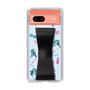 Slim Protection Case - STAND & RING RIBBON Black［ HATSUNE MIKU - Ribbon - Instrumental - Blue ］