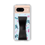 Slim Protection Case - STAND & RING RIBBON Black［ HATSUNE MIKU - Ribbon - Instrumental - Blue ］