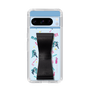 Slim Protection Case - STAND & RING RIBBON Black［ HATSUNE MIKU - Ribbon - Instrumental - Blue ］