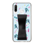 Slim Protection Case - STAND & RING RIBBON Black［ HATSUNE MIKU - Ribbon - Instrumental - Blue ］