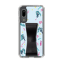 Slim Protection Case - STAND & RING RIBBON Black［ HATSUNE MIKU - Ribbon - Instrumental - Blue ］