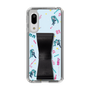 Slim Protection Case - STAND & RING RIBBON Black［ HATSUNE MIKU - Ribbon - Instrumental - Blue ］