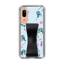 Slim Protection Case - STAND & RING RIBBON Black［ HATSUNE MIKU - Ribbon - Instrumental - Blue ］