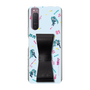 Slim Protection Case - STAND & RING RIBBON Black［ HATSUNE MIKU - Ribbon - Instrumental - Blue ］