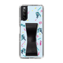 Slim Protection Case - STAND & RING RIBBON Black［ HATSUNE MIKU - Ribbon - Instrumental - Blue ］
