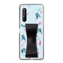 Slim Protection Case - STAND & RING RIBBON Black［ HATSUNE MIKU - Ribbon - Instrumental - Blue ］