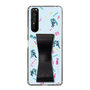 Slim Protection Case - STAND & RING RIBBON Black［ HATSUNE MIKU - Ribbon - Instrumental - Blue ］