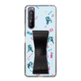 Slim Protection Case - STAND & RING RIBBON Black［ HATSUNE MIKU - Ribbon - Instrumental - Blue ］