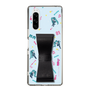 Slim Protection Case - STAND & RING RIBBON Black［ HATSUNE MIKU - Ribbon - Instrumental - Blue ］