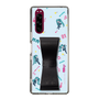 Slim Protection Case - STAND & RING RIBBON Black［ HATSUNE MIKU - Ribbon - Instrumental - Blue ］