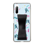Slim Protection Case - STAND & RING RIBBON Black［ HATSUNE MIKU - Ribbon - Instrumental - Blue ］