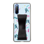 Slim Protection Case - STAND & RING RIBBON Black［ HATSUNE MIKU - Ribbon - Instrumental - Blue ］