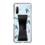 Slim Protection Case - STAND & RING RIBBON Black［ HATSUNE MIKU - Ribbon - Instrumental - Blue ］