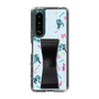 Slim Protection Case - STAND & RING RIBBON Black［ HATSUNE MIKU - Ribbon - Instrumental - Blue ］