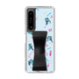 Slim Protection Case - STAND & RING RIBBON Black［ HATSUNE MIKU - Ribbon - Instrumental - Blue ］