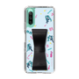 Slim Protection Case - STAND & RING RIBBON Black［ HATSUNE MIKU - Ribbon - Instrumental - Blue ］
