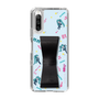 Slim Protection Case - STAND & RING RIBBON Black［ HATSUNE MIKU - Ribbon - Instrumental - Blue ］