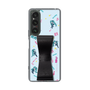 Slim Protection Case - STAND & RING RIBBON Black［ HATSUNE MIKU - Ribbon - Instrumental - Blue ］