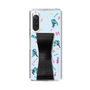 Slim Protection Case - STAND & RING RIBBON Black［ HATSUNE MIKU - Ribbon - Instrumental - Blue ］