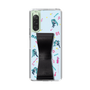 Slim Protection Case - STAND & RING RIBBON Black［ HATSUNE MIKU - Ribbon - Instrumental - Blue ］