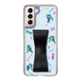 Slim Protection Case - STAND & RING RIBBON Black［ HATSUNE MIKU - Ribbon - Instrumental - Blue ］