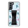Slim Protection Case - STAND & RING RIBBON Black［ HATSUNE MIKU - Ribbon - Instrumental - Blue ］