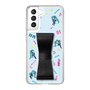Slim Protection Case - STAND & RING RIBBON Black［ HATSUNE MIKU - Ribbon - Instrumental - Blue ］