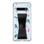 Slim Protection Case - STAND & RING RIBBON Black［ HATSUNE MIKU - Ribbon - Instrumental - Blue ］