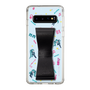 Slim Protection Case - STAND & RING RIBBON Black［ HATSUNE MIKU - Ribbon - Instrumental - Blue ］