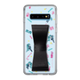 Slim Protection Case - STAND & RING RIBBON Black［ HATSUNE MIKU - Ribbon - Instrumental - Blue ］