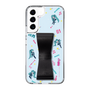 Slim Protection Case - STAND & RING RIBBON Black［ HATSUNE MIKU - Ribbon - Instrumental - Blue ］