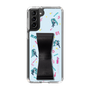 Slim Protection Case - STAND & RING RIBBON Black［ HATSUNE MIKU - Ribbon - Instrumental - Blue ］