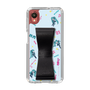 Slim Protection Case - STAND & RING RIBBON Black［ HATSUNE MIKU - Ribbon - Instrumental - Blue ］