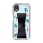 Slim Protection Case - STAND & RING RIBBON Black［ HATSUNE MIKU - Ribbon - Instrumental - Blue ］