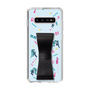 Slim Protection Case - STAND & RING RIBBON Black［ HATSUNE MIKU - Ribbon - Instrumental - Blue ］