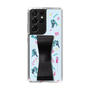 Slim Protection Case - STAND & RING RIBBON Black［ HATSUNE MIKU - Ribbon - Instrumental - Blue ］